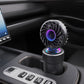 LAMJIE ZC-1 USB Rechargeable Car Fan with Aromatherapy & Built-In Battery