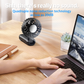 LAMJIE SC-4 High-Performance Foldable Handheld Fan for Powerful Portable Cooling