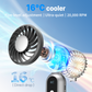 LAMJIE SC-4 High-Performance Foldable Handheld Fan for Powerful Portable Cooling