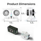 LAMJIE J-2MINI Airplane-Inspired Fan with Humidifier and Adjustable Throttle Speed for Cool Control