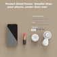 LAMJIE SC-2 Magnetic charging handheld and desktop dual-purpose fan
