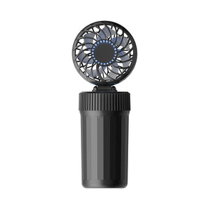 LAMJIE ZC-1 USB Rechargeable Car Fan with Aromatherapy & Built-In Battery