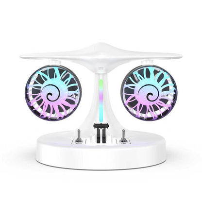 LAMJIE J-2MINI Airplane-Inspired Fan with Humidifier and Adjustable Throttle Speed for Cool Control