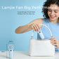 LAMJIE SC-1 Portable Handheld Fan with LCD Display 5000mAh Rechargeable Battery Fan