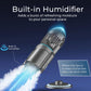LAMJIE RK-1 Rocket Shape Portable Desk Fan, Rechargeable Mini Table Fan with 5000mAh Battery