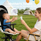 LAMJIE SC-3 Portable Handheld Fan with Stepless Speed Control 5000mAh Rechargeable Mini Fan