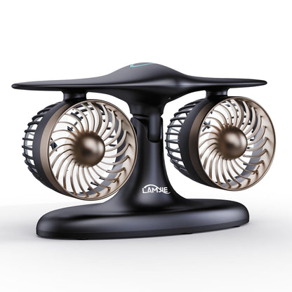 LAMJIE J-2 Desk Fan Airplane model desktop fan USB charging fan