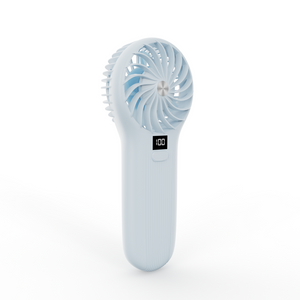 LAMJIE SC-1 Portable Handheld Fan with LCD Display 5000mAh Rechargeable Battery Fan