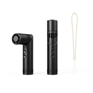 LAMJIE SC-5 Portable Foldable Fan with Built-in Flashlight for Outdoor Adventures