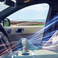 LAMJIE ZC-1 USB Rechargeable Car Fan with Aromatherapy & Built-In Battery