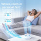 LAMJIE J-2MINI Airplane-Inspired Fan with Humidifier and Adjustable Throttle Speed for Cool Control